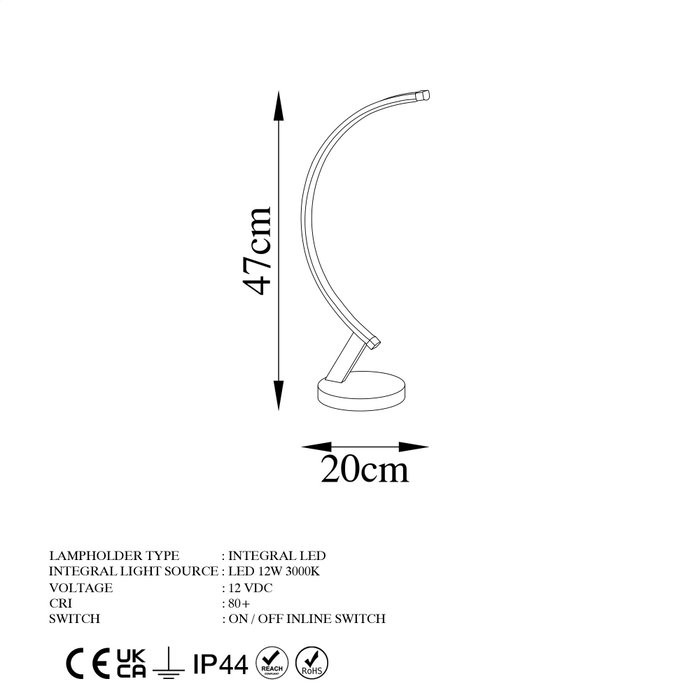 Opviq Bevel - 13324 Lámpara de mesa Dorada Opviq Bevel - 13324 Lámpara de mesa Dorada